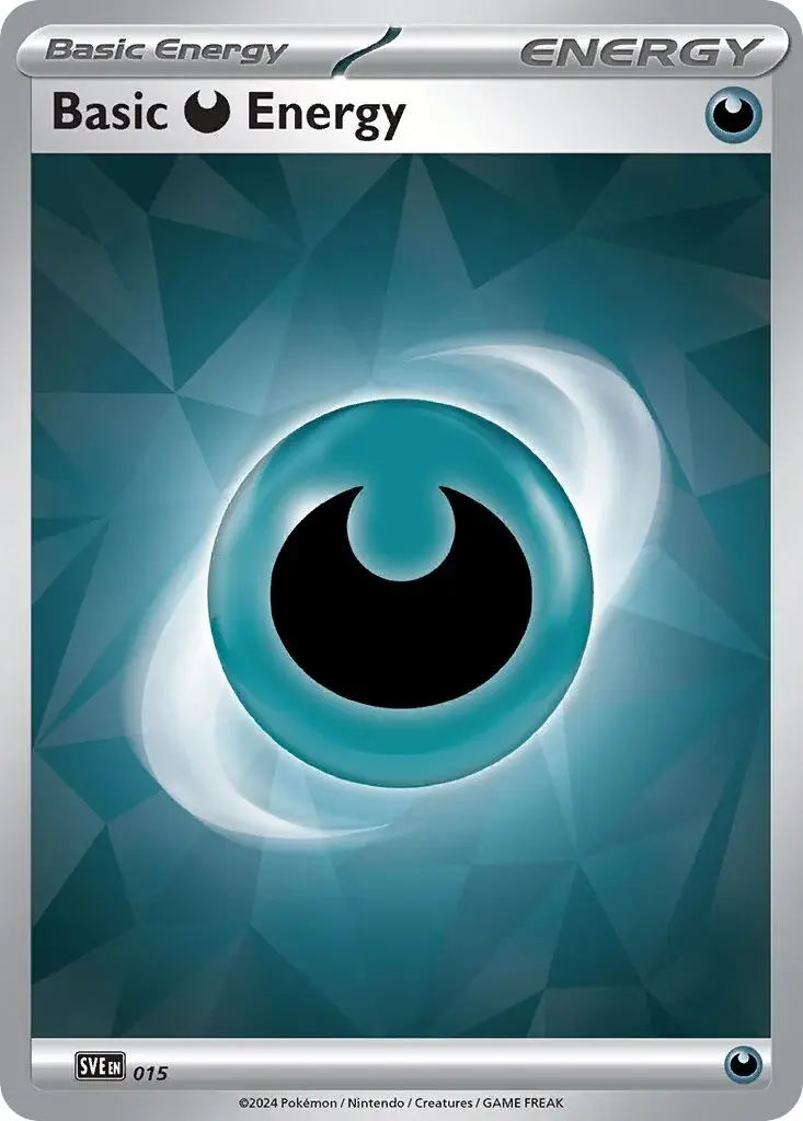 Carte Pokémon Énergie Obscurité #015 S6 Holo — Play! Pokémon Prize Pack Series
