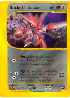 Carte Pokémon Rocket's Scizor #4 — Best of Game