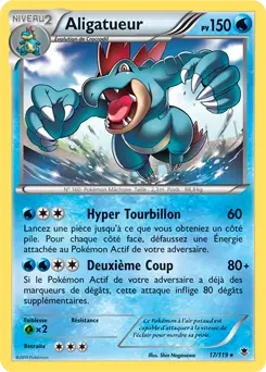 Carte Pokémon Aligatueur #017 Cosmos — Vigueur Spectrale