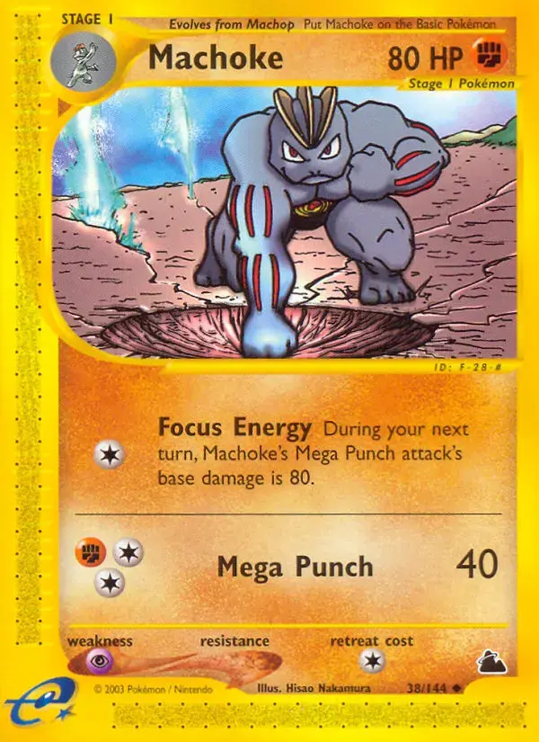 Carte Pokémon Machopeur #38 — Skyridge