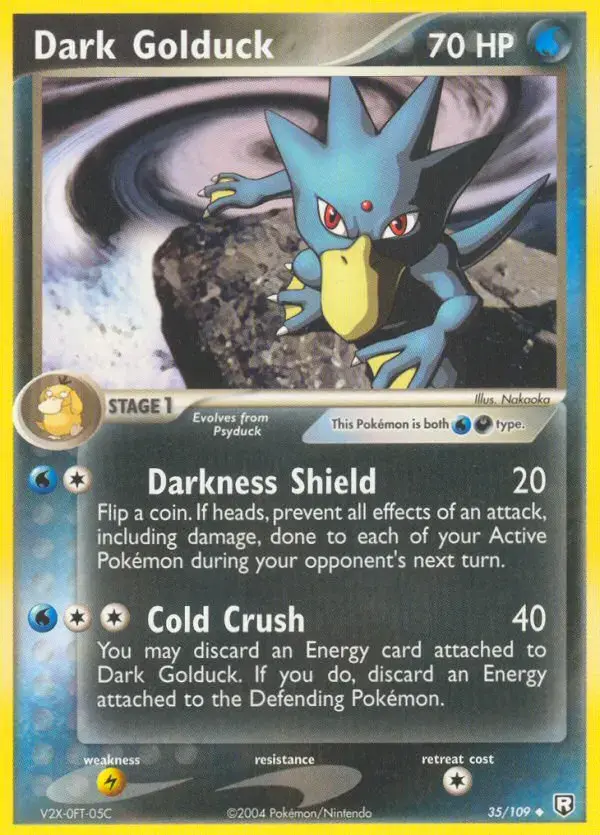 Carte Pokémon Dark Akwakwak #35 — EX Team Rocket Returns