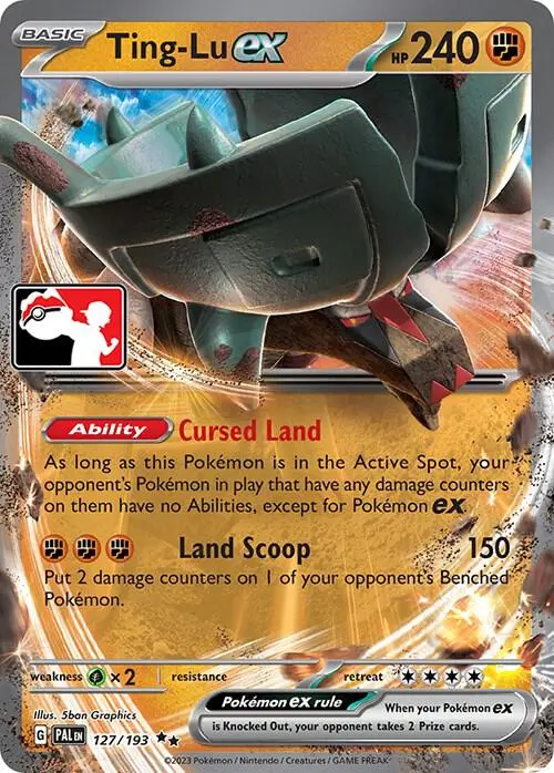 Ting-Lu ex #127/193 S4 — Play! Pokémon Prize Pack Series