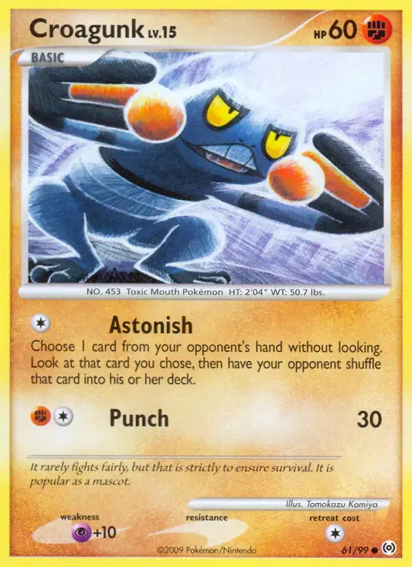 Carte Pokémon Cradopaud #61 — Arceus