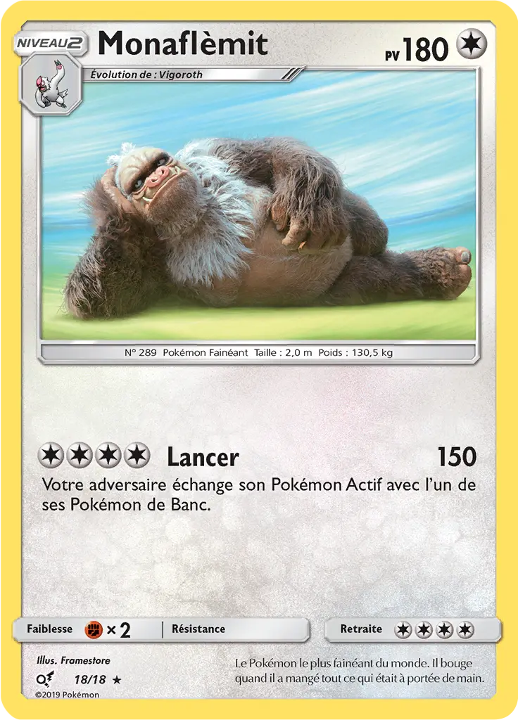 Carte Pokémon Monaflèmit #18 — Détective Pikachu