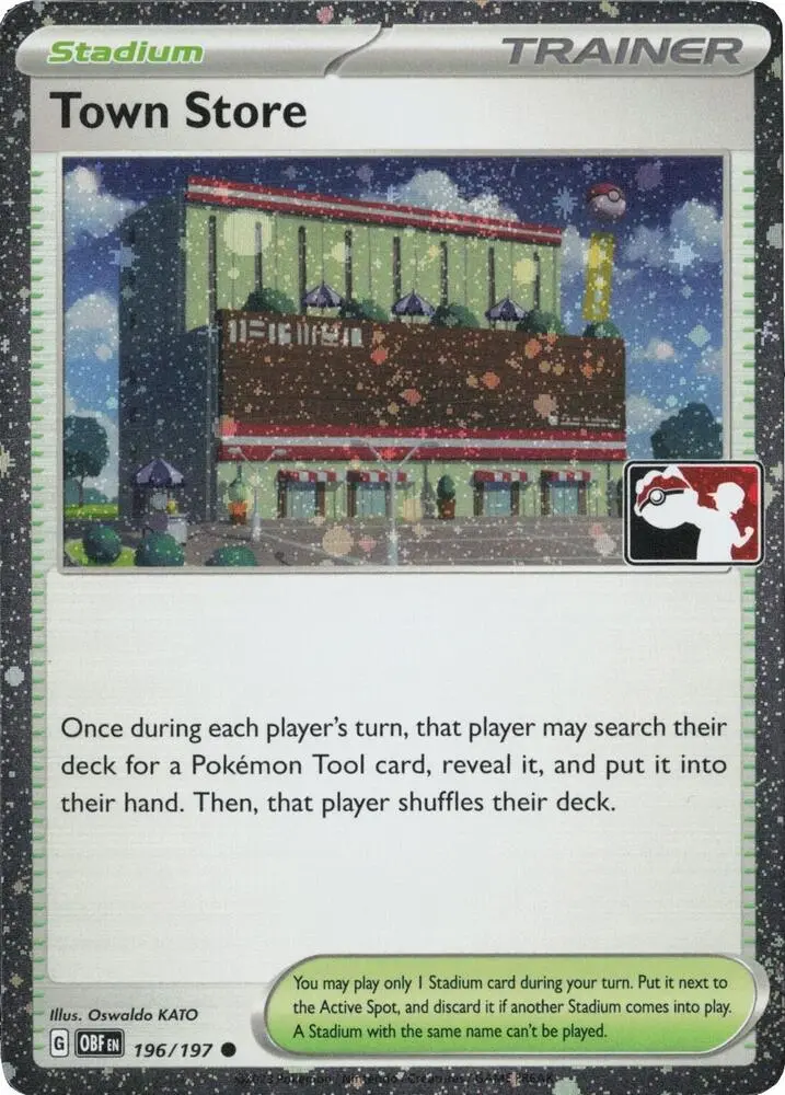 Town Store #196/197 S6 — Play! Pokémon Prize Pack Series