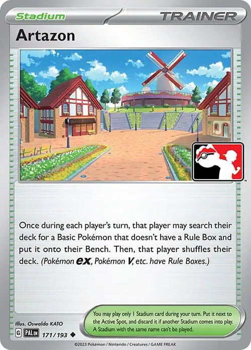 Artazon #171/193 S4 Holo — Play! Pokémon Prize Pack Series