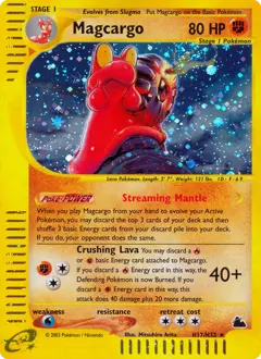 Carte Pokémon Volcaropod #H17 — Skyridge