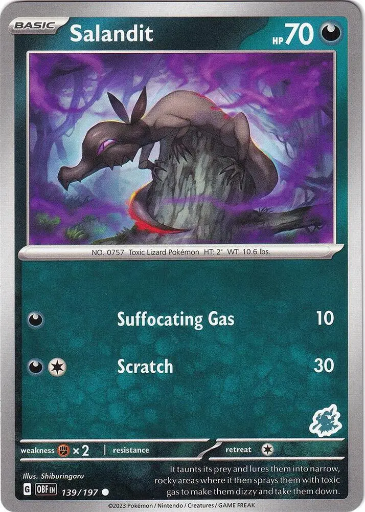 Salandit #Darkrai 139 — Battle Academy 2024
