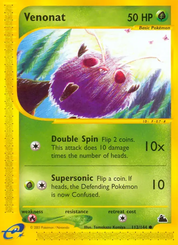 Carte Pokémon Mimitoss #112 — Skyridge