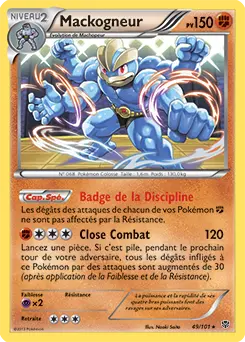 Carte Pokémon Mackogneur #049 Cosmos — Explosion Plasma