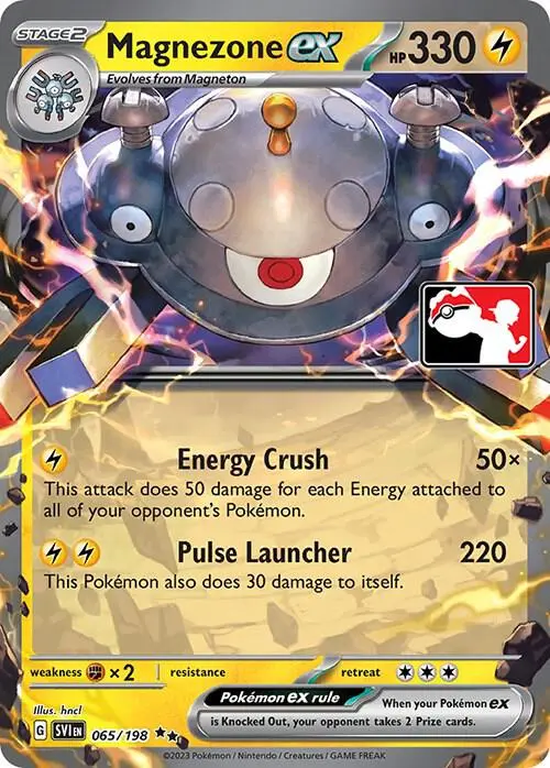 Magnezone ex #065/198 S3 — Play! Pokémon Prize Pack Series