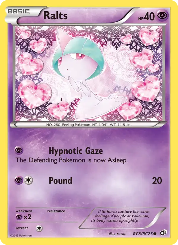 Carte Pokémon Ralts #RC8 — Trésors Légendaires