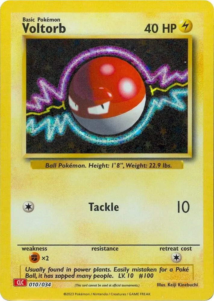 Carte Pokémon Voltorb #010 — Deck Dracaufeu & Ho-Oh-ex