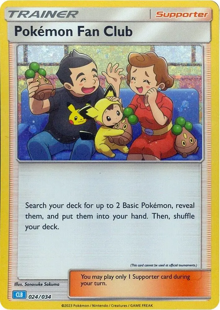 Carte Pokémon Pokemon Fan Club #024 — Deck Tortank & Suicune-ex