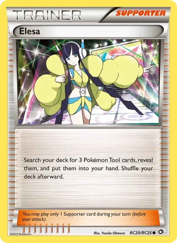 Carte Pokémon Elesa #RC20 — Trésors Légendaires