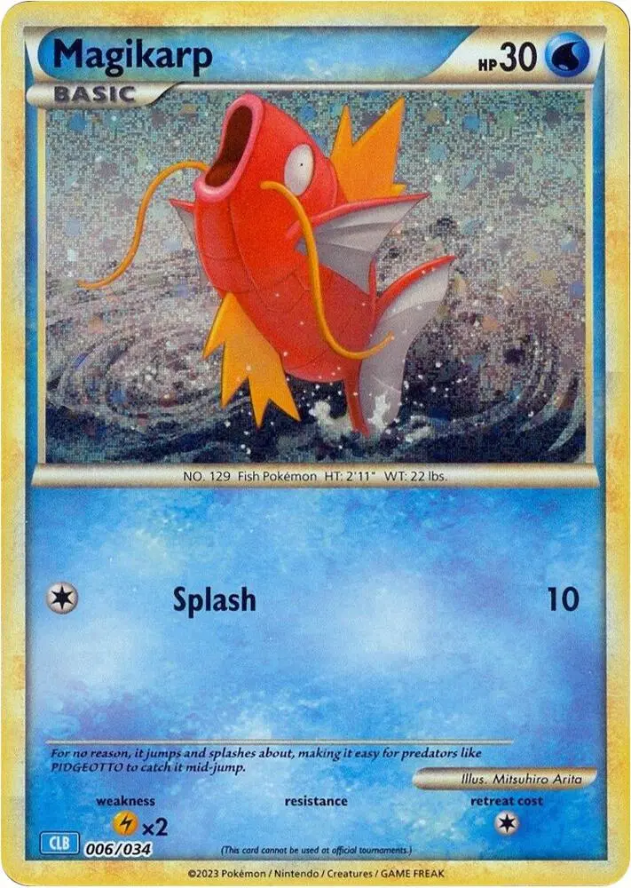 Carte Pokémon Magikarp #006 — Deck Tortank & Suicune-ex