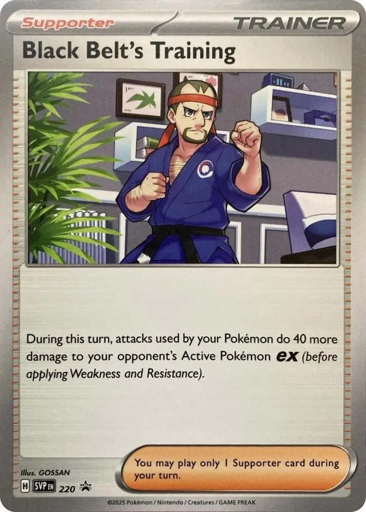 Carte Pokémon Entraînement de Karatéka #220 — Promos Écarlate et Violet