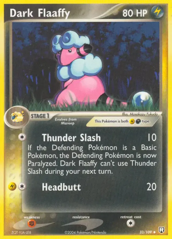 Carte Pokémon Dark Lainergie #33 — EX Team Rocket Returns