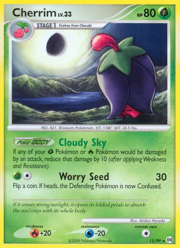 Carte Pokémon Ceriflor #15 — Arceus