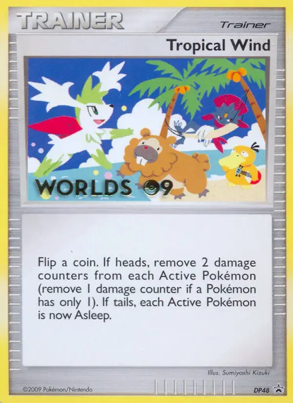Carte Pokémon Vent tropical #DP48 — Promos Diamant et Perle