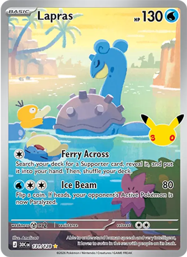 Lapras #131 — 30th Celebration