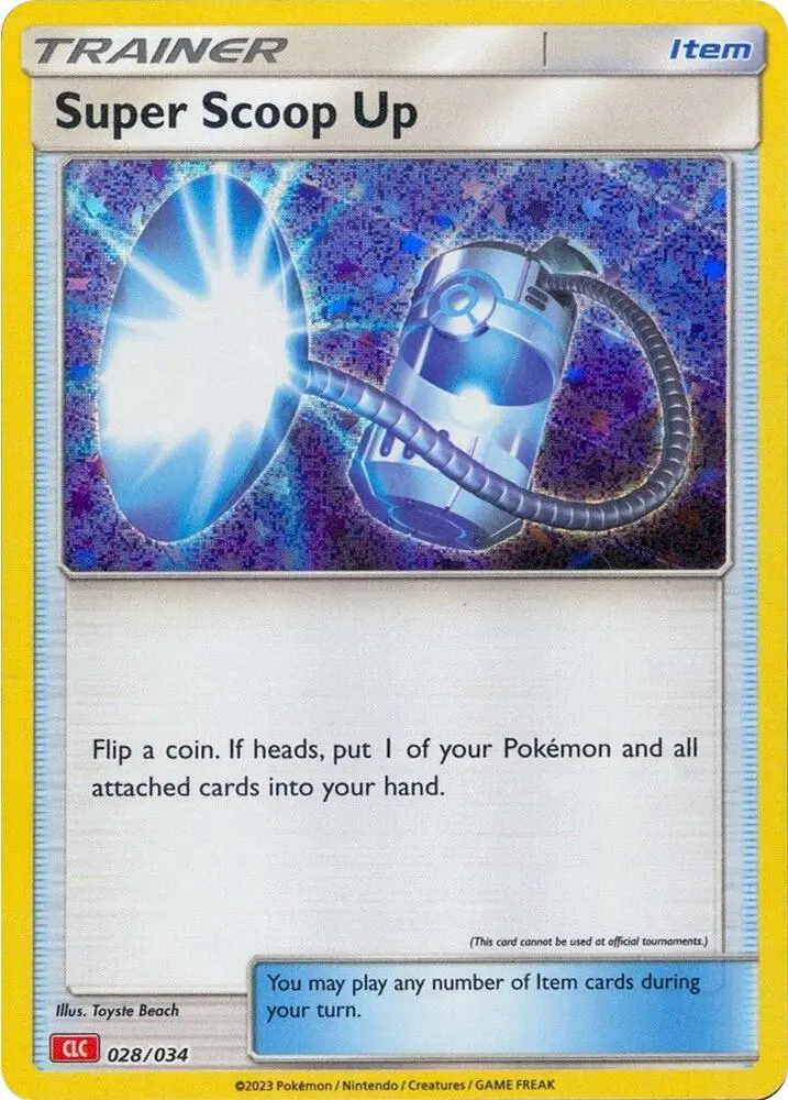 Carte Pokémon Super Scoop Up #028 — Deck Dracaufeu & Ho-Oh-ex