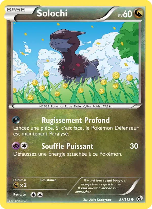 Carte Pokémon Solochi #97 — Trésors Légendaires