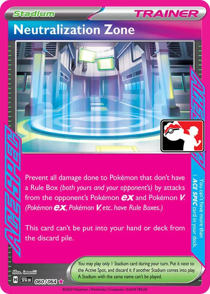 Neutralization Zone #060/064 S6 — Play! Pokémon Prize Pack Series