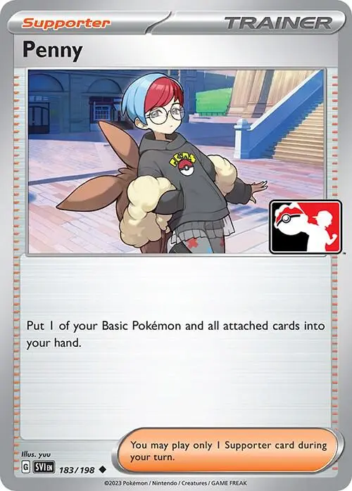 Penny #183/198 S3 — Play! Pokémon Prize Pack Series