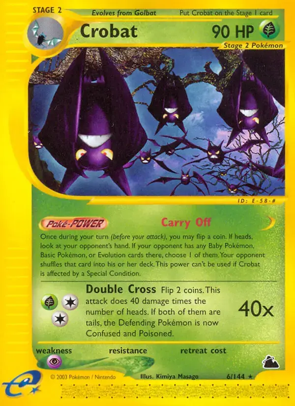 Carte Pokémon Nostenfer #6 — Skyridge
