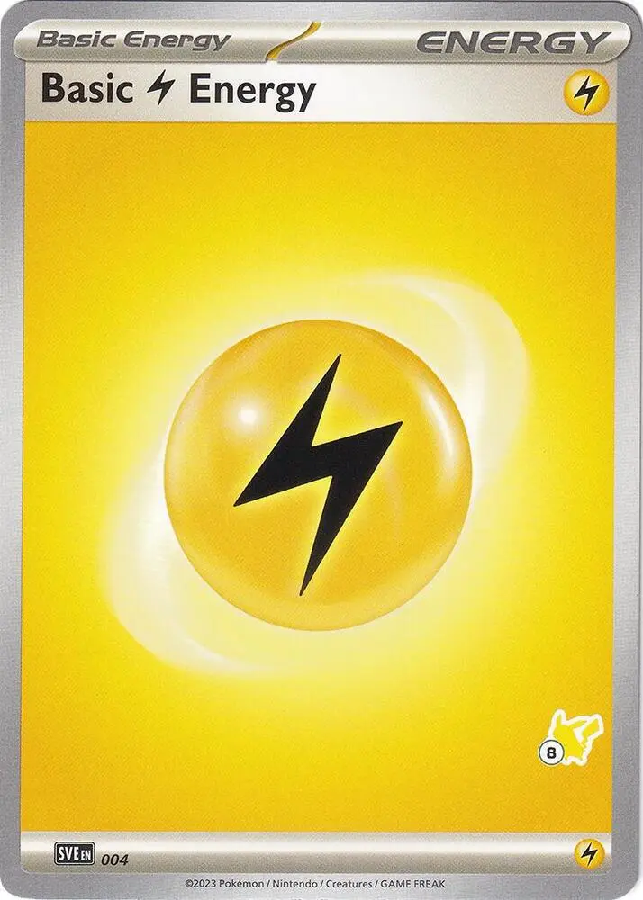 Basic Lightning Energy #Pikachu 08 — Battle Academy 2024