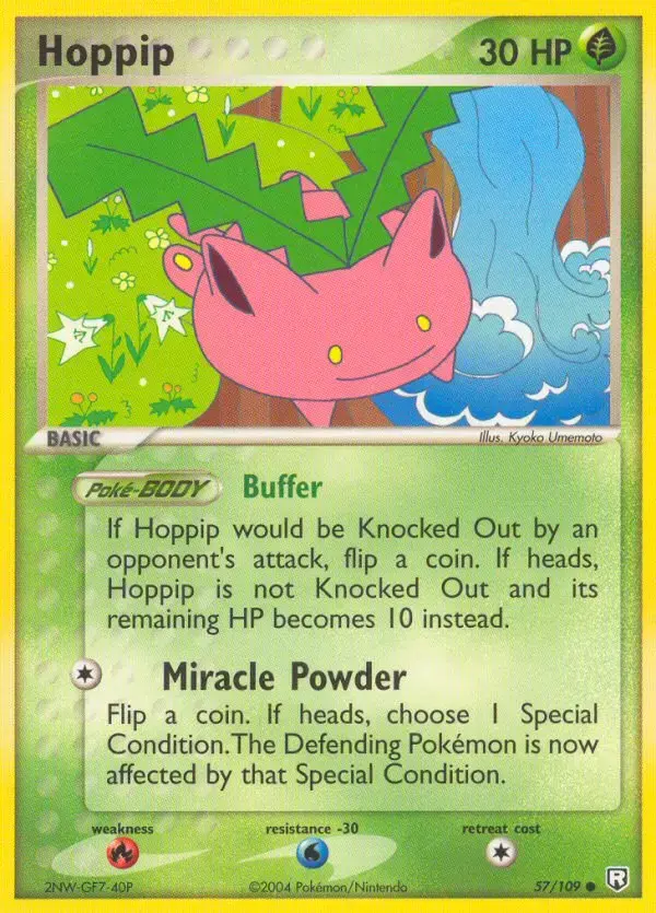 Carte Pokémon Granivol #57 — EX Team Rocket Returns
