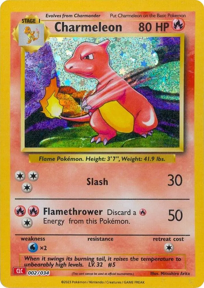 Carte Pokémon Charmeleon #002 — Deck Dracaufeu & Ho-Oh-ex