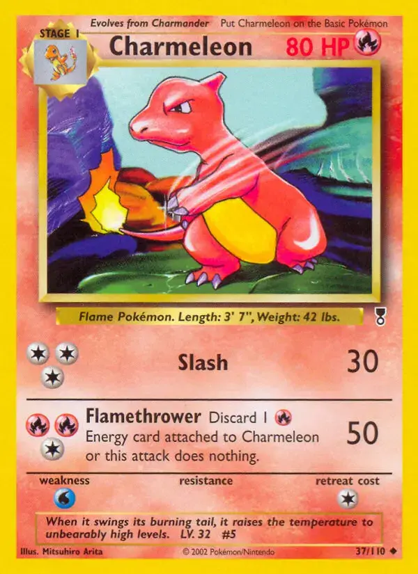 Carte Pokémon Reptincel #37 — Legendary Collection