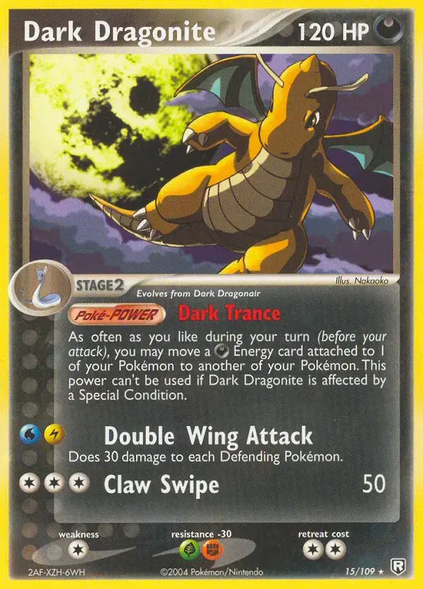 Carte Pokémon Dark Dracolosse #15 — EX Team Rocket Returns