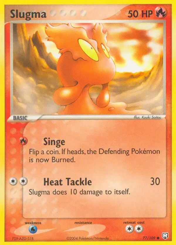 Carte Pokémon Limagma #77 — EX Team Rocket Returns