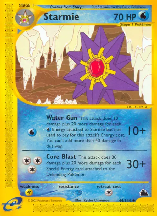 Carte Pokémon Staross #44 — Skyridge