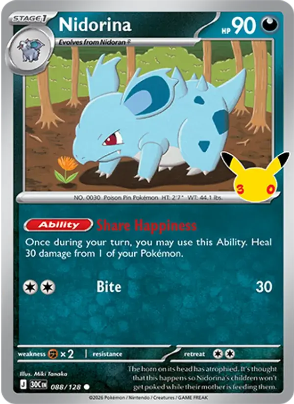 Nidorina #088 — 30th Celebration