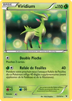 Carte Pokémon Viridium #013 Cosmos — Nobles Victoires