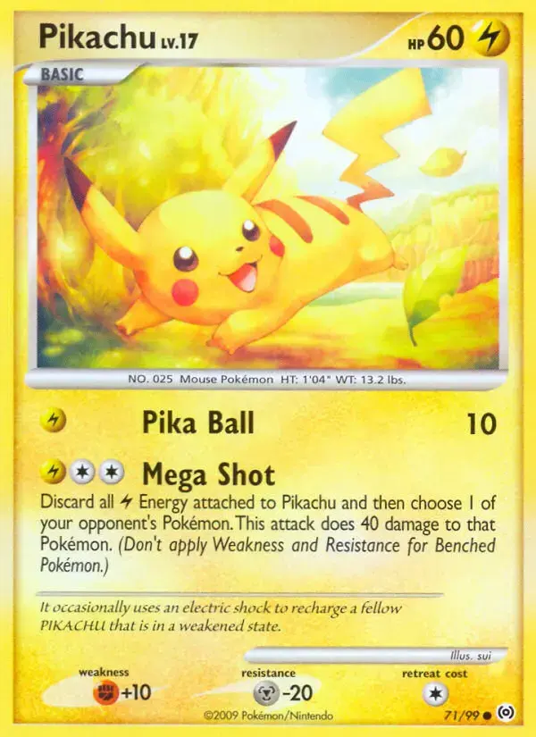 Carte Pokémon Pikachu #71 — Arceus