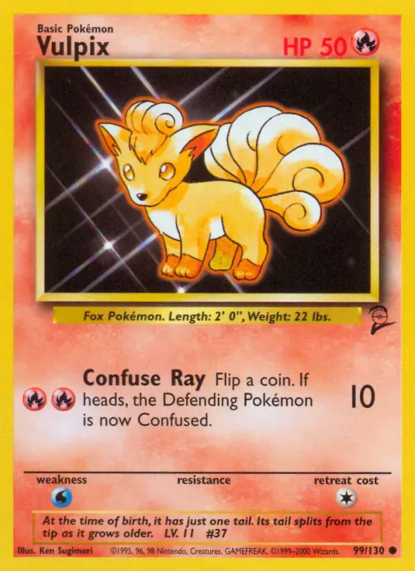 Carte Pokémon Goupix #99 — Base Set 2