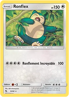 Carte Pokémon Ronflex #Mewtwo 50 — Académie de Combat 2020