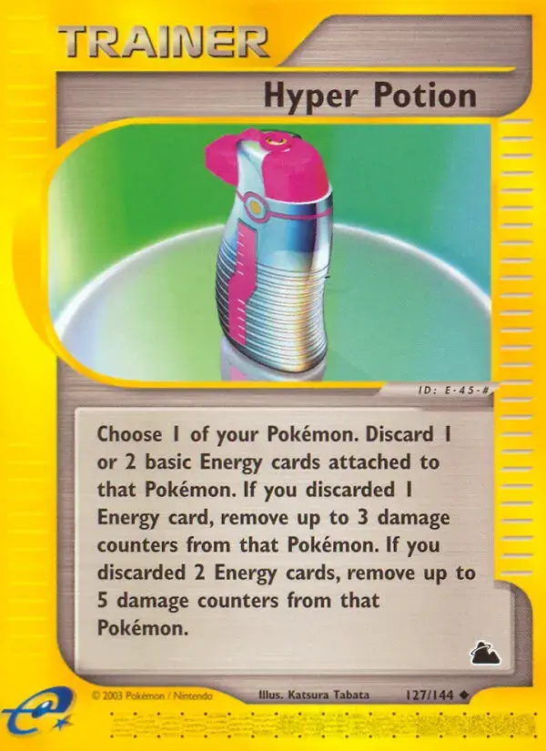 Carte Pokémon Hyper Potion #127 — Skyridge