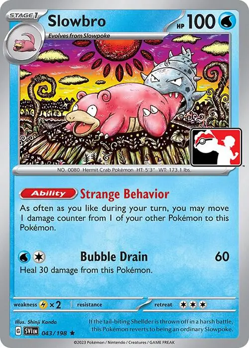 Slowbro #043/198 S3 — Play! Pokémon Prize Pack Series