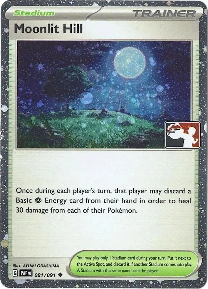 Moonlit Hill #081/091 S5 — Play! Pokémon Prize Pack Series