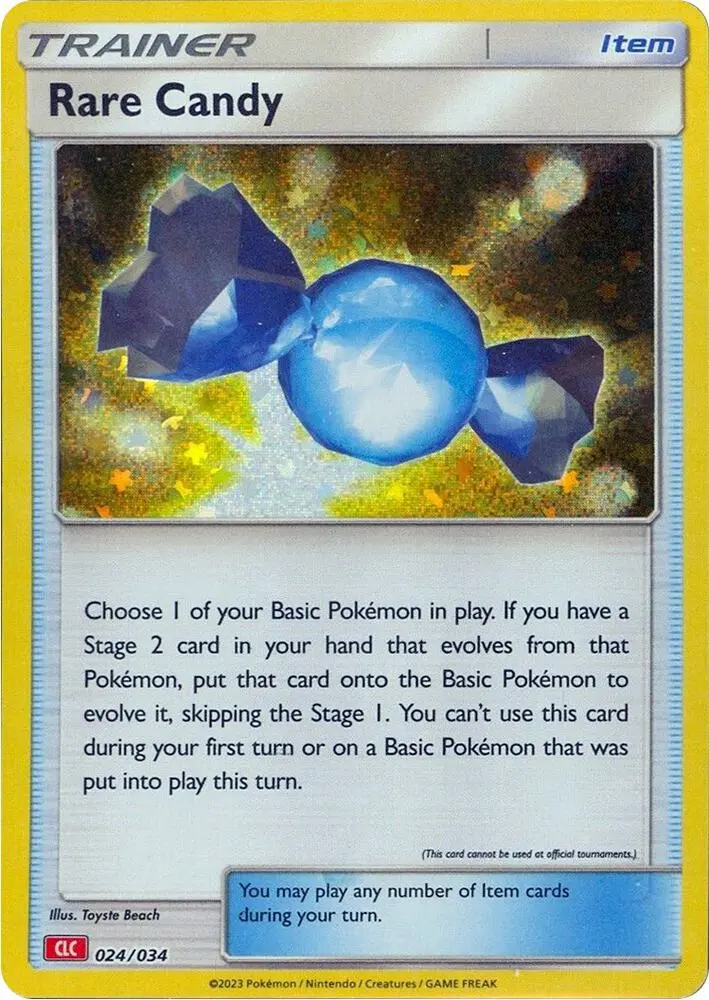 Carte Pokémon Rare Candy #024 — Deck Dracaufeu & Ho-Oh-ex