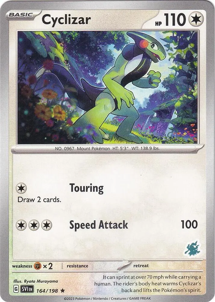 Cyclizar #Darkrai 164 — Battle Academy 2024