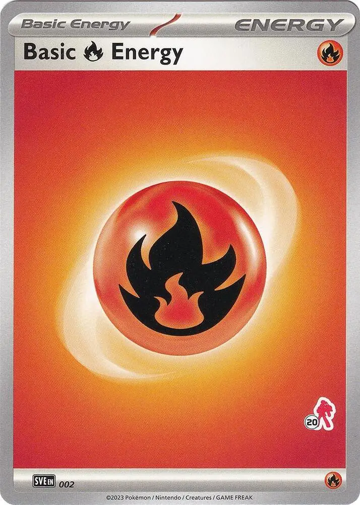 Basic Fire Energy #Armarouge 20 — Battle Academy 2024