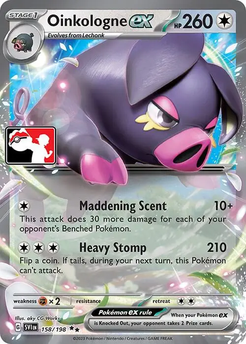 Oinkologne ex #158/198 S3 — Play! Pokémon Prize Pack Series