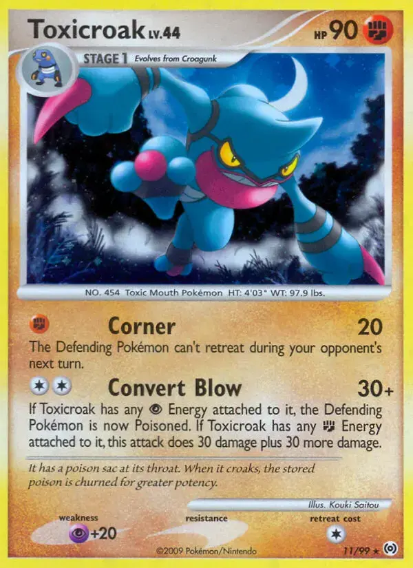 Carte Pokémon Coatox #11 — Arceus